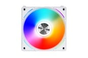 Chassi fläkt - Lian Li UNI FAN AL120 - Chassi fläkt - 120mm - Vit med RGB-ljus - 28 dBA - UF-AL120-1W