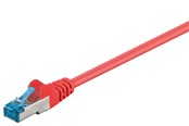 Nätverkskabel - Pro LAN CAT 6A S/FTP - Röd - 1m - 4040849936845
