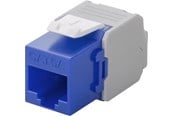 Nätverks tillbehör - Pro Keystone module RJ45 CAT 6A UTP blue - 4040849906886