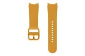 Andra mobiltillbehör - Samsung Watch Strap Sport Band 20mm S/M - Mustard - ET-SFR86SYEGEU