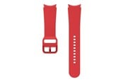 Andra mobiltillbehör - Samsung Watch Strap Sport Band 20mm M/L - Red - ET-SFR87LREGEU
