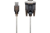 Displaykabel - Pro USB  serial RS 232 converter Transparent - 4040849954351