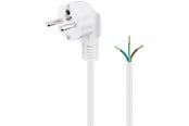 Strömkabel (extern) - Pro Angle Power cable for confectionery 5 m white - 4040849933134