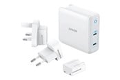 Mobile - Adapters & Chargers - Anker PowerPort III Duo 2x USB-C 60W - White - A2629H21