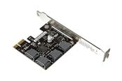 Hårddisk, tillbehör - ASUS PCIE TO 4 SATA CARD-SI - 90MC0AZ0-M0ECY0