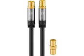 Antennkabel - Pro TV antenna cable (135 dB) 4x shielded 2m - 4040849703676