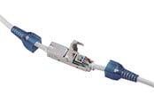 Nätverkskabel - Pro toolless cable connector CAT 6A STP shielded - Silver - 4040849795794