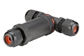 Nätverkskabel - Pro T-piece cable connection IP 68 - Svart - 4040849812866