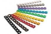 Kabel sleeve - Pro Cable marker clips ‘Digits 0–9’ for cable diameterup to 6 mm - 4040849725159