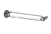 Skrivare tillbehör - Zebra KIT PLATEN ROLLER L/R 10 EACH - P1080383-224