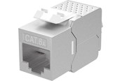 Nätverkskabel - Pro Keystone module RJ45 CAT 6A STP slim-line - Silver - 0cm - 4040849794483