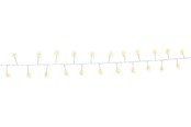 Lampor - Goobay Silver Wire Cluster String Light with 50 LEDs - 4040849579448