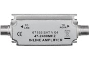 Antennkabel - Pro SAT/BK-Inline amplifier 47 MHz - 2400 MHz - 4040849671555