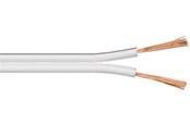 Ljudkabel - Pro Speaker cable white CCA - 4040849677441
