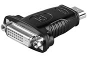 Displaykabel - Pro HDMI™/DVI-D adapter nickel plated - 4040849680984