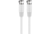 Antennkabel - Pro SAT antenna cable (80 dB) 2x shielded 2.5m - 4040849507380