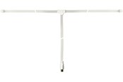 Antenn - Pro FM Radio dipole antenna with coax socket - 4040849688508
