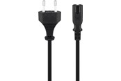 Strömkabel (extern) - Pro Strömkabel C7 (2 pins) - Svart - 0.5 m - Rakt - 4040849973598