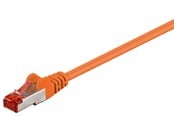 Nätverkskabel - Pro LAN CAT 6 S/FTP - Orange - 1m - 4040849955822