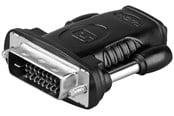 Displaykabel - Pro HDMI™/DVI-D adapter nickel plated - 4040849684821