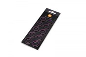 DIY vattenkylning - EK Water Blocks EK-Quantum Torque Color Ring 10-Pack STC 10/16 - Purple - 3831109816585
