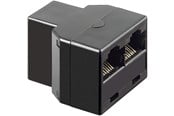 Nätverkskabel - Pro ISDN T-Adapter - Svart - 4040849505942