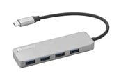 USB Hub - Sandberg 4-Port USB Hub USB Hub - USB 3.0 - 4 porte - Silver - 336-20