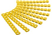 Kabel sleeve - Pro Cable marker clips ‘Letters A–C’ for cable diameters up to 6 mm - 4040849725180