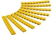 Kabel sleeve - Pro Cable marker clips ‘Letters A–C’ for cable diameters up to 2.5 mm - 4040849725166