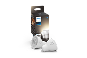 Smarta Hem - Philips Hue White GU10 smart spotlight (2-pack) - 929003666902