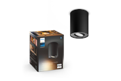 Smarta Hem - Philips Hue Pillar Singel Spotlight - Svart - Utan Dimmer Switch - 929003811201
