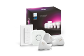 Smarta Hem - Philips Hue Color Gu10 Spotlight - Startpaket Med 3 Ljuskällor - 929003666510