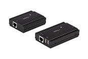 Repeatrar, förstärkare, broar och transceivers - StarTech.com 4-Port USB 2.0 Extender Hub over Single CAT5e/CAT6 Ethernet Cable (RJ45) - 330ft (100m) - USB Extender Hub Adapter Kit - USB2004EXT100