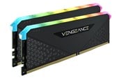 RAM - Corsair Vengeance RGB RS DDR4-3200 - 16GB - CL16 - Dual Channel (2 pcs) - AMD Optimized - Svart med RGB - CMG16GX4M2E3200C16