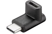 USB-kabel - Pro USB-C to USB-C - adapter 90° - black - 4040849555565