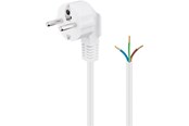 Strömkabel (extern) - Pro Angle Power cable for confectionery 2 m white - 4040849933110