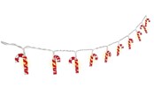 Lampor - Goobay String Light "Candy Canes" with 10 LEDs - 4040849581175