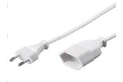 Strömkabel (extern) - Pro Euro extension 3 m white - PE030830W