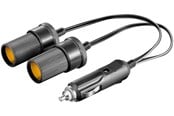 Antennkabel - Pro CAR cigarette lighter Y-distributor 12 V 0.2m - 4040849117664