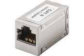 Nätverkskabel - Pro RJ45 Modular coupler CAT 6 - Silver - 4040849152177