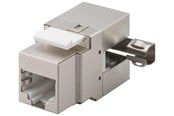 Nätverkskabel - Pro Keystone module RJ45 CAT 6 STP 250 MHz - Silver - 4040849959011