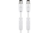 Antennkabel - Pro Antenna cable with ferrite (80 dB) 2x shielded - 4040849507267