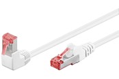Nätverkskabel - Pro LAN CAT 6 S/FTP - 90° - Vit - 2m - 4040849515514