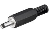 Ljudkabel - Pro DC plug with cable protector - 4040849111129