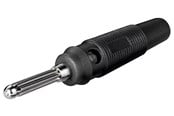 Ljudkabel - Pro Soft rubber stacking banana plug - 4040849113994