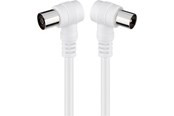 Antennkabel - Pro Angled antenna cable (<70 dB) 2x shielded - 4040849115219
