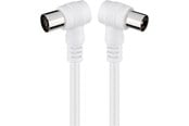 Antennkabel - Pro Angled antenna cable (<70 dB) 2x shielded - 4040849115240