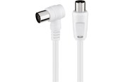Antennkabel - Pro Angled antenna cable (<70 dB) 2x shielded - 4040849117121