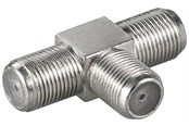 Antennkabel - Pro F-adapter T-Type: F female > 2 F female - 4040849118487