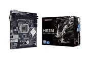 Moderkort - BIOSTAR H61MHV3 Moderkort - Intel H61 Express - Intel LGA1155 socket - DDR3L (Low Voltage) RAM - Micro-ATX - H61MHV3